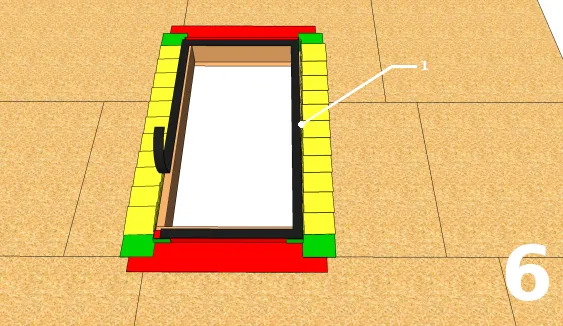 Poser un ruban de vitrage