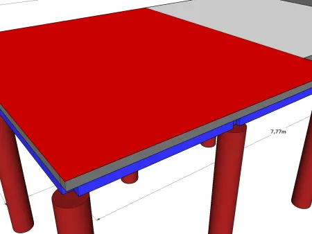 La disposition des pieux