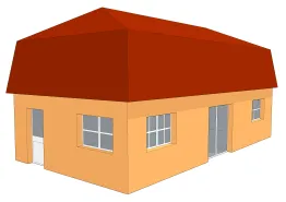 La toiture à la mansart