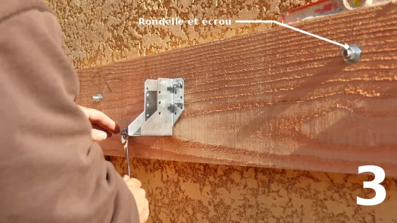 Fixation de la muralière