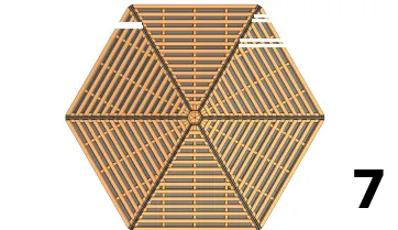 Poser les autres liteaux