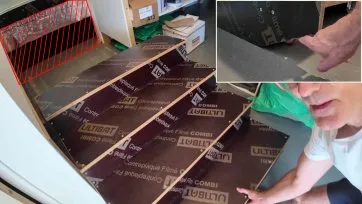 Biseautage au dos des limons