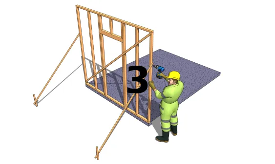 Fixer les bras obliques