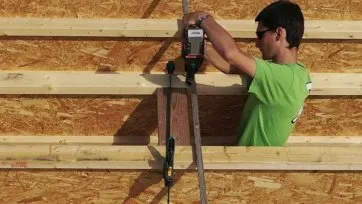 Mise en place des entretoises