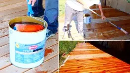 Finition du platelage 