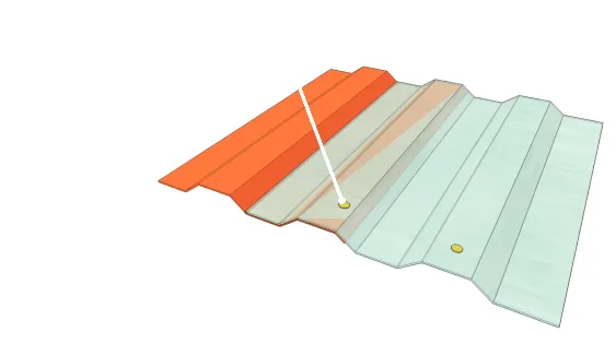 Clouez ensemble les panneaux