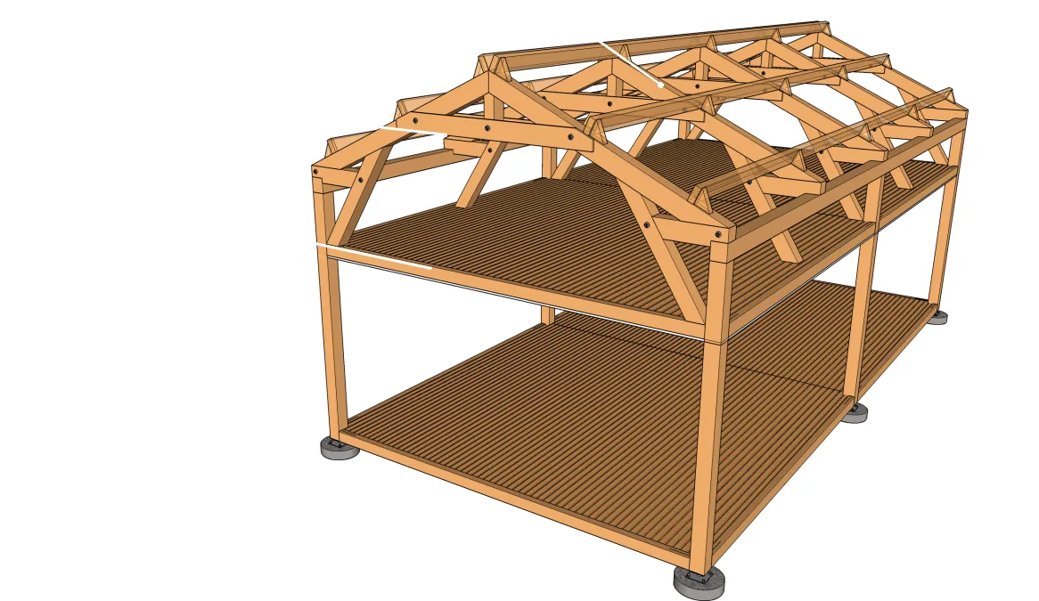 Comble perdu après décaissement