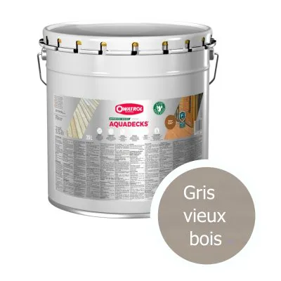 AQUADECKS : Saturateur bois à l'eau - Réf. 542