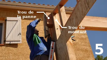 Réglage de l’alignement des pannes