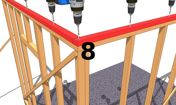 Doublage de lisse haute