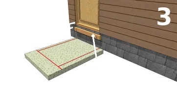 Installer la muralière