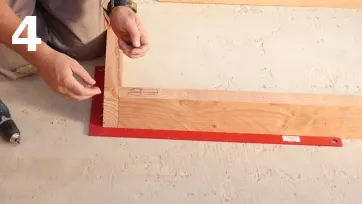 Vérification de l’équerrage