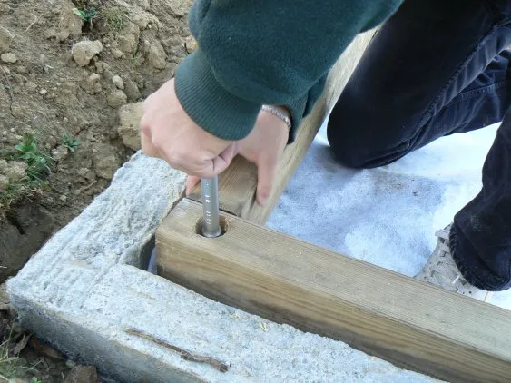 Vissage solide par le dessus