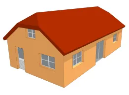 La toiture à croupes