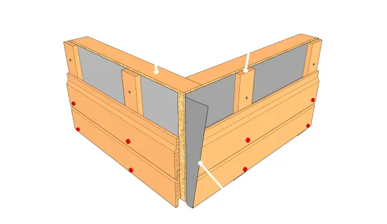 Mettre en attente la bande de pare-pluie