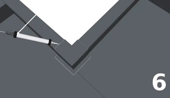 Réaliser un ruban de mastic PU 