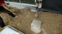 Traitement du sol support