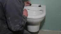 Vignette de l'article : Pose du WC suspendu