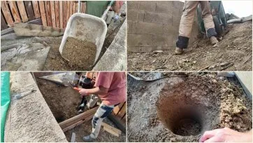 Préparation du sol support