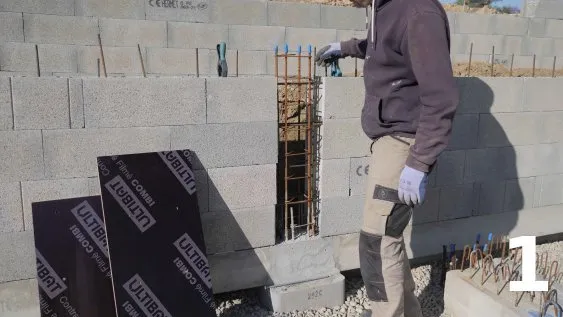 Préparation des parois du mur