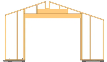 Conception du mur de la façade EST