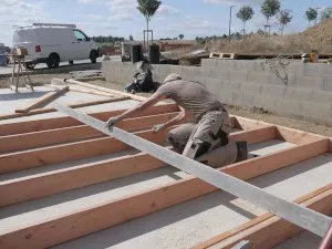 Réalisation des ossatures des murs