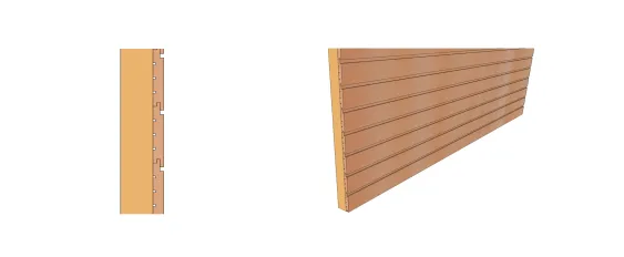 Bardage en clin emboîtable 2