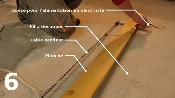 Fabrication d’un fil à découper