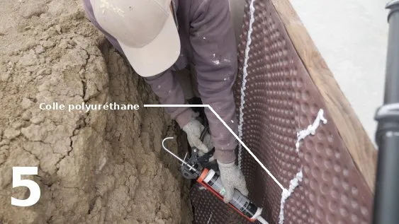 Recouvrement des membranes