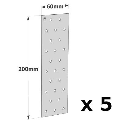 Plaques Perforées - Réf. NP20/60/200_5