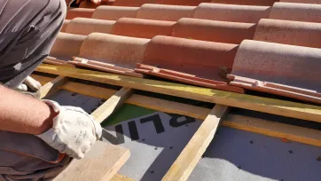 Vérification de l’alignement des rangées de tuiles 