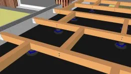 Les fixations des éléments de la structure porteuse