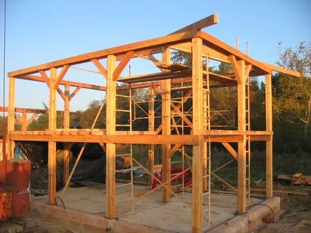 L'ossature poteaux-poutres