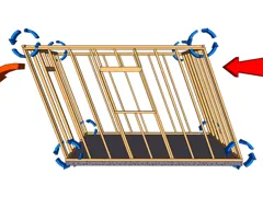 Principe du contreventement