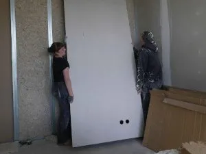 Mise en œuvre des murs de séparation en placo