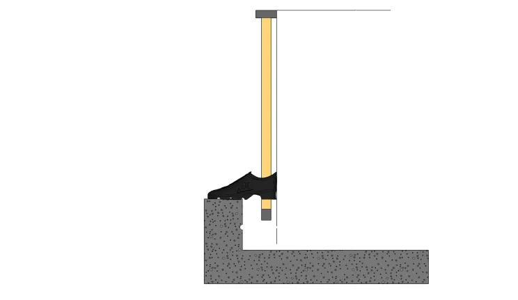 Zone de stationnement précaire
