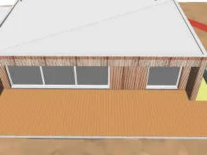 Conception d'une terrasse en bois