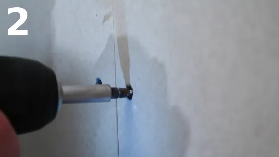 Fixation des plaques de plâtre 