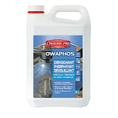 OWAPHOS : Phosphatant, dégraissant, dérouillant, destructeur de rouille - Réf. 1041