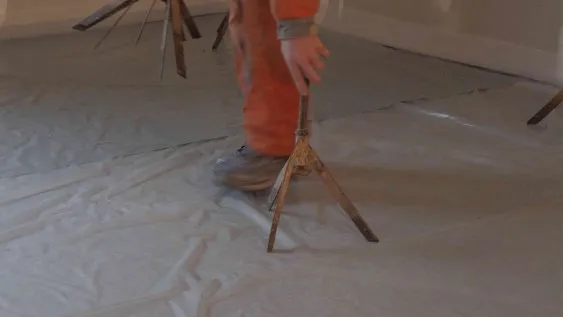 Pose des piges de niveau