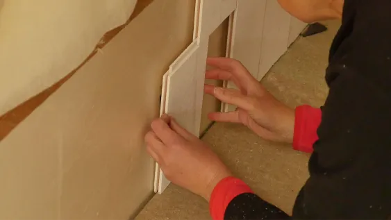 Etape 6 : pose de la coupe