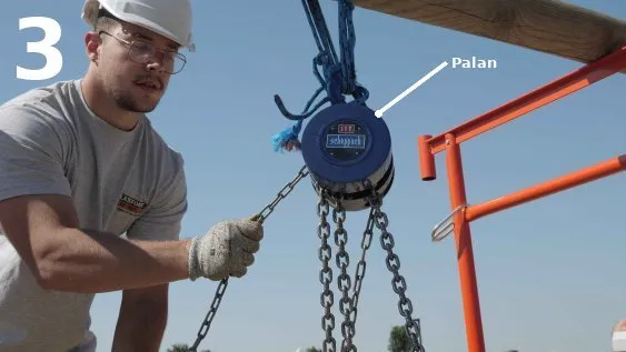 Levage de la longrine