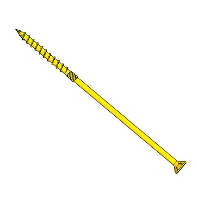 Vis à bois structurelle - tête fraisée - filetage partiel - SWC10.0X260 - Réf. 75374