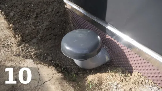 La deuxième couche du remblayage