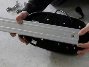 Pose de la motorisation de la porte de garage