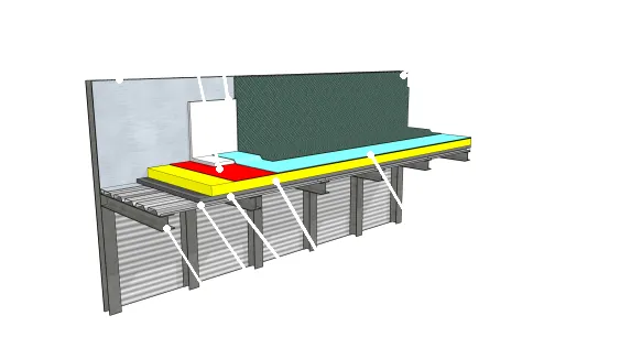 Elément porteur en acier
