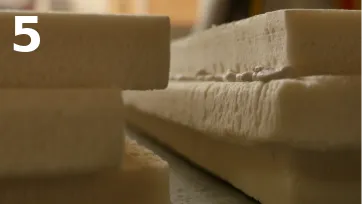 Encollage des panneaux