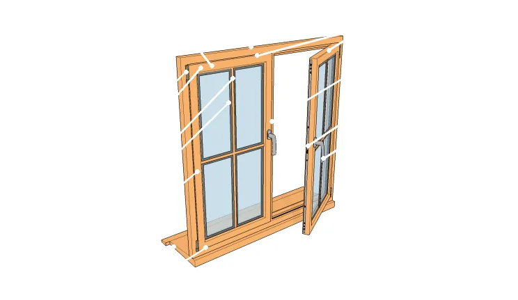 Les éléments constitutifs d’une fenêtre