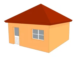 La toiture à 4 pans (toiture en pavillon)