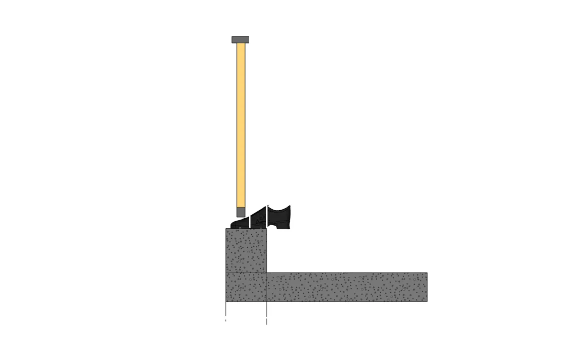 Zone de stationnement précaire